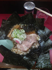 「えりまきラーメン」@一心ラーメンの写真