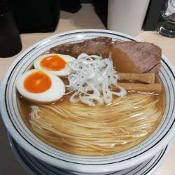 煮干しらぁめん＋味玉