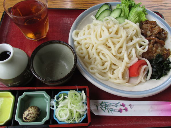 「冷しスタミナうどん　「900円」」@大むらの写真