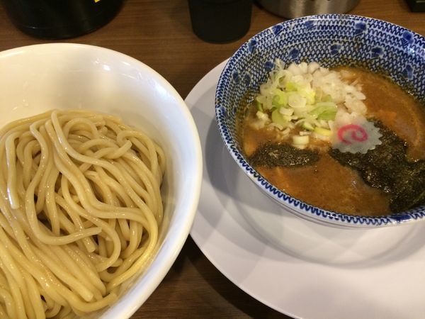 「つけ麺(中)850円」@狼煙 東大宮店の写真