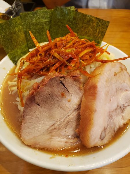 「小ラーメン　辛葱」@麺屋 歩夢の写真