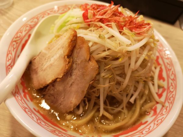 「【期間限定】濃厚海老味噌ふじ麺(中盛り)」@景勝軒 高崎総本店の写真