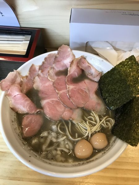 「煮干しラーメン」@煮干らーめん 紫乱の写真