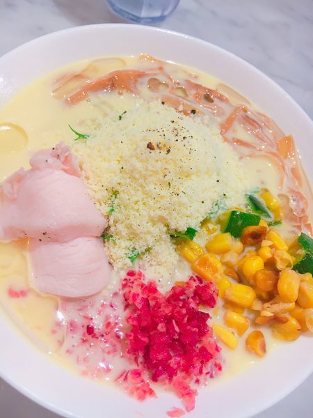 「トウモロコシの冷たいらぁめん」@MENSHO SAN FRANCISCOの写真