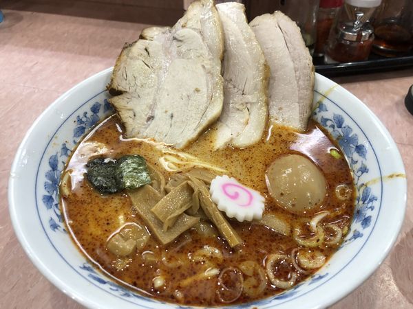 「中華そば小 660円チャーシュー300円坦々に変更50円」@所沢大勝軒の写真