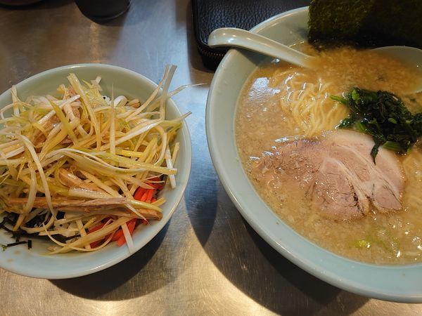 「ラーメン ネギ丼」@ラーメンショップ 新守谷店の写真