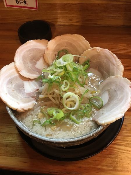 「チャーシューメン 背脂2  850円」@チャッチャ系らーめん もん吉の写真
