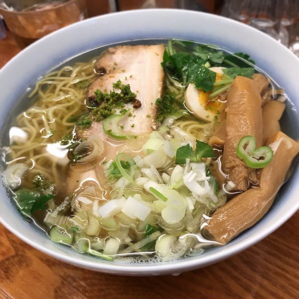 「和風柚子柳麺」@麺屋ひょっとこの写真