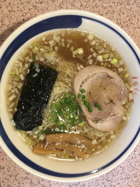 「塩そば」@支那そば 二階堂の写真