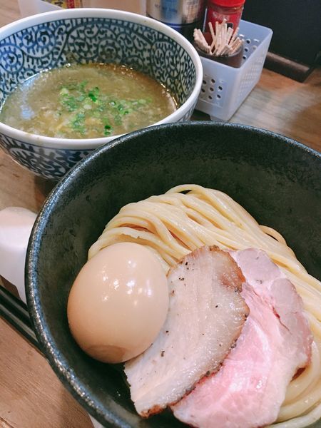 「味玉極濃煮干つけ麺」@煮干しつけ麺 宮元の写真