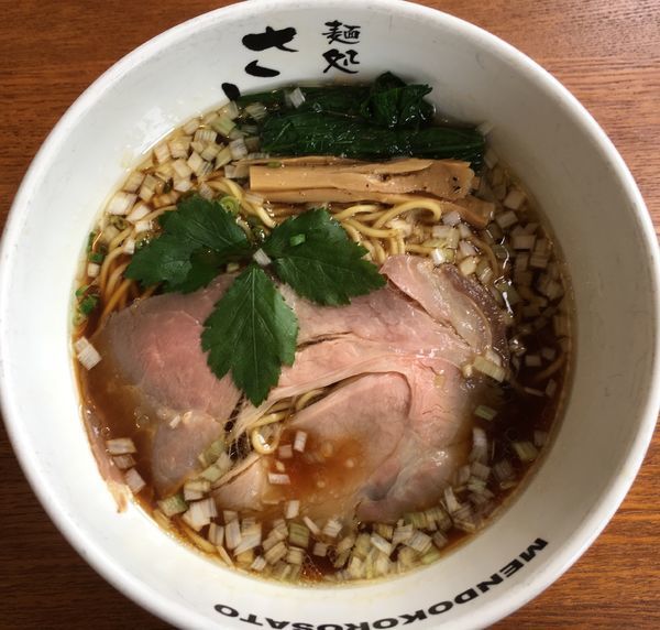 「鶏だし醤油」@麺処さとう 船引店の写真