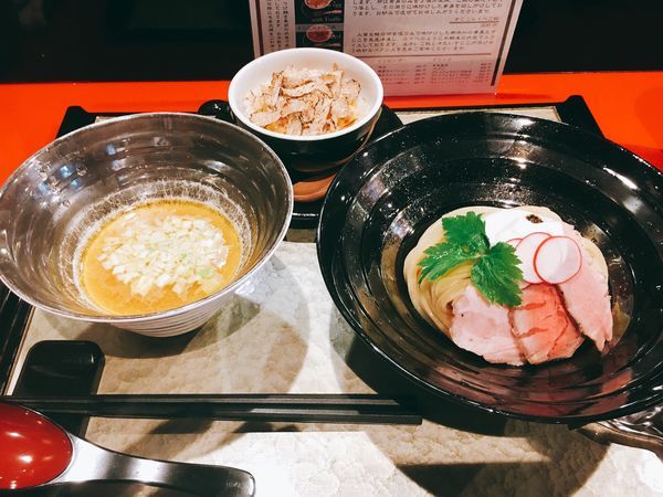 「特製つけ麺」@江戸前つけ麺 銀座 魄瑛の写真