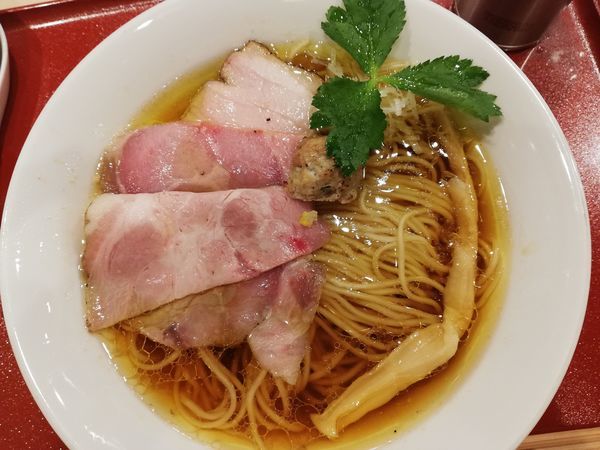 「中華そば」@麦と麺助 新梅田中津店の写真