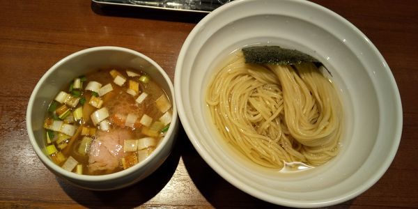 「昆布水の淡麗鴨つけめん」@麺処 はら田の写真