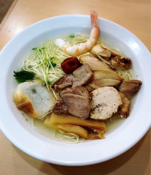 「ちゃーしゅー梅塩」@すすり処  奥がわの写真