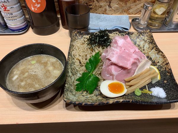 「特製濃厚鰤つけそば」@寿製麺 よしかわ 西台駅前店の写真