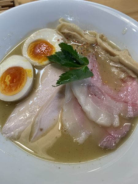 「特製鶏白湯塩」@中華そば 親孝行の写真