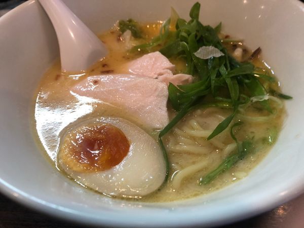 「鶏そば」@地鶏そば 麺匠 かけはしの写真