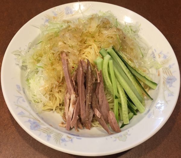 「冷やし葱そば950円」@鶏舎の写真