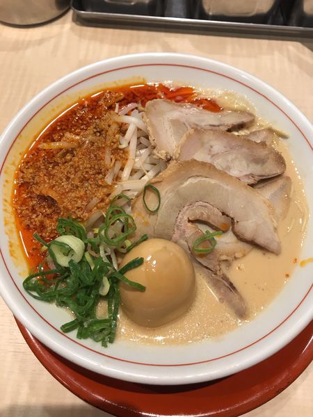 「豚玉ラーメン」@替玉千里眼 志木店の写真