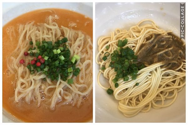 「【限定】冷やし鮭しぼり蕎麦＋蟹ミソの和え玉」@弘明寺丿貫の写真