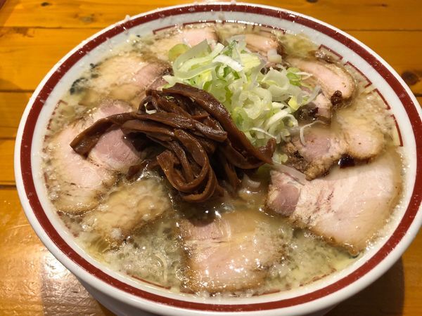 「肉そば大盛り コッテリ」@中華そば専門 田中そば店の写真