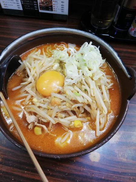 「キムチ納豆」@南部らーめん 柳家 盛岡大通本店の写真