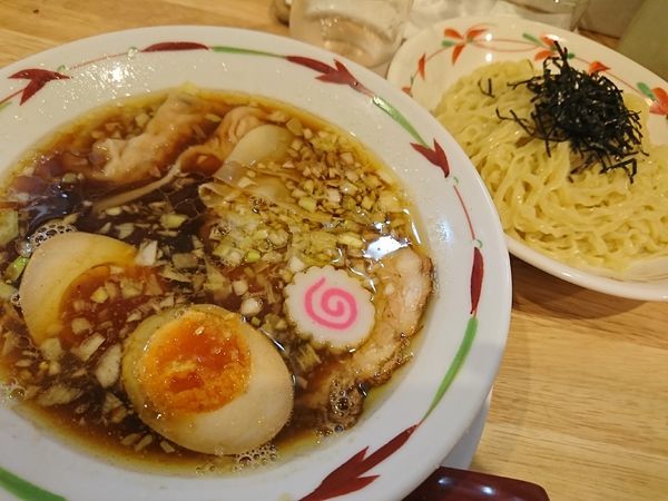 「特製つけめん(醤油、太麺)1050円」@らーめん天神下 大喜の写真