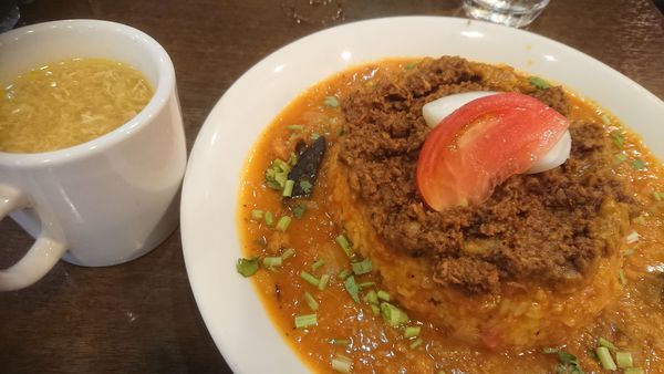 「キーマカレー」@トプカ 淡路町本店の写真