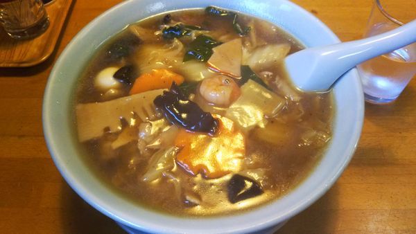 「五目ラーメン 700円」@いこい亭の写真