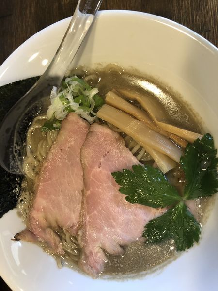 「煮干しらぁ麺 春よ恋麺140g 650円」@Soupmenの写真