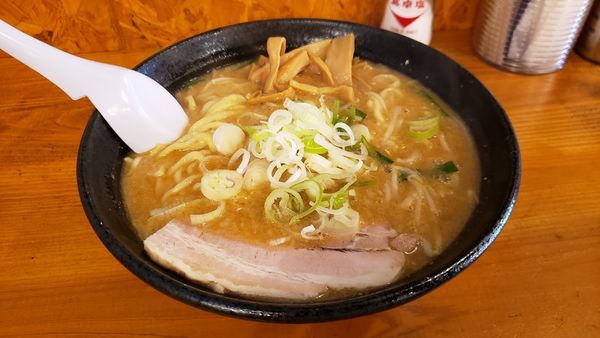「みそらーめん　750円」@こってりラーメン さるたけの写真