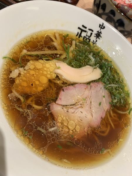 「中華そば」@極上中華そば 福味 東京駅KITTE店の写真