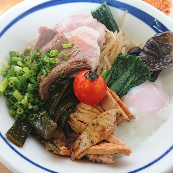 「3種肉冷やし1500円」@MENYA 食い味の道有楽の写真