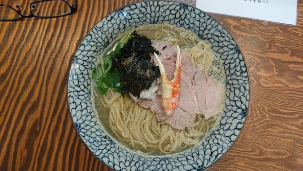 「カニSOBA」@拉麺 イチバノナカの写真