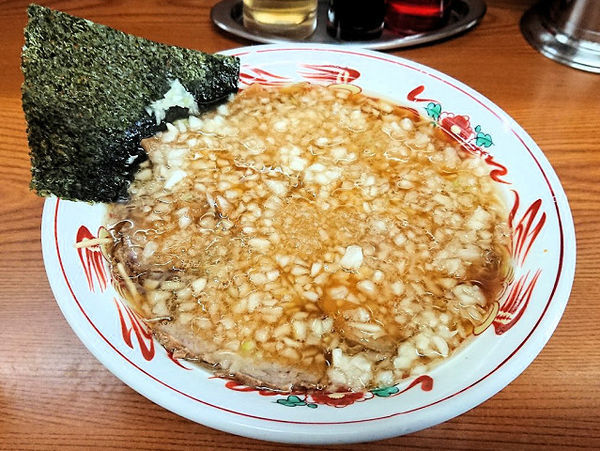 「チャーシューメン、玉ネギ多め」@中華そば 吾衛門の写真