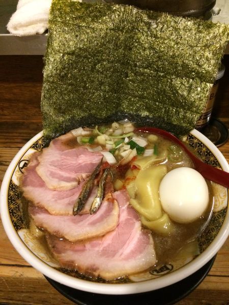 「すごい煮干ラーメン特製1200円」@すごい煮干ラーメン凪 新宿ゴールデン街店 本館の写真