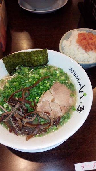 「ねぎらーめん」@博多長浜らーめん いっきの写真