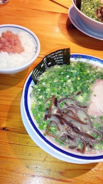「ネギラーメン」@博多長浜らーめん 田中商店の写真
