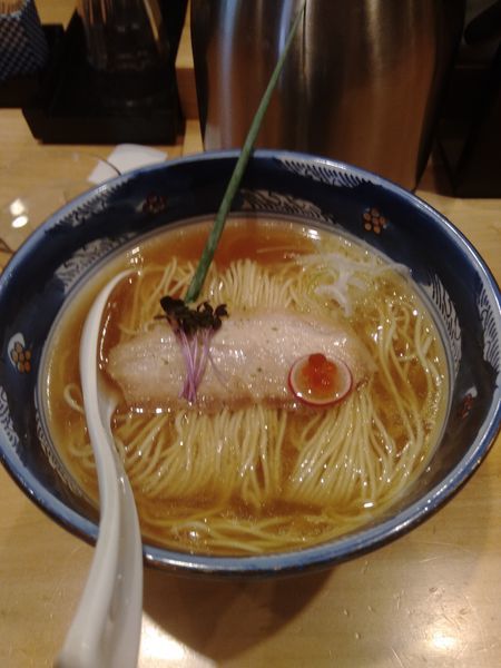 「純粋豚そば　醤油」@なかごの写真