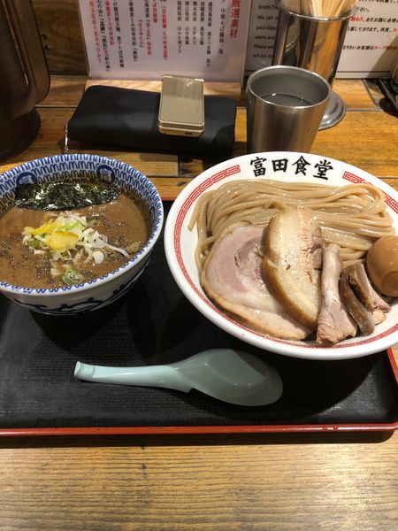 「特盛 特製つけ麺」@松戸中華そば 富田食堂の写真