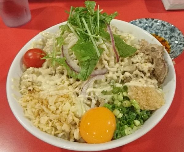 「冷やしまぜそば」@用心棒 市ヶ谷飯田橋の写真