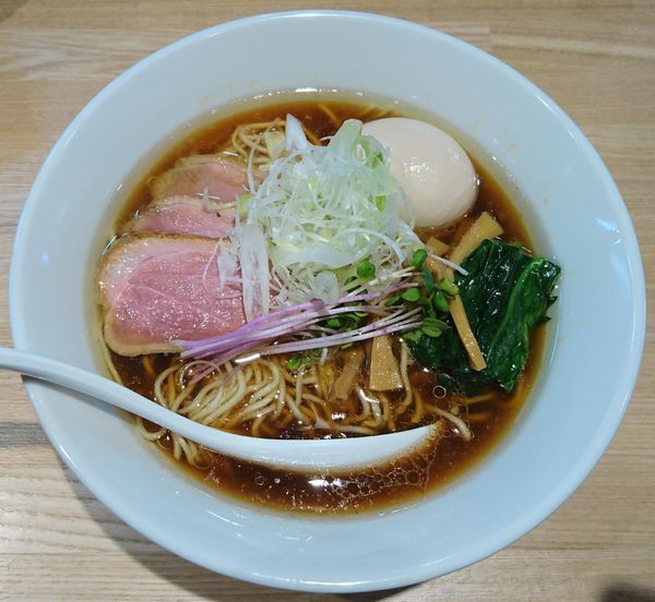 「中華ソバ味玉入り」@中華ソバ ビリケンの写真