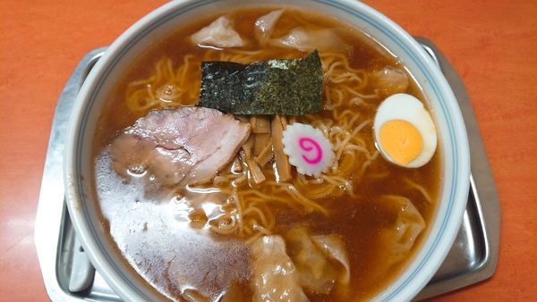 「ワンタン麺」@河辺大勝軒の写真