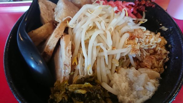 「まぜそば」@麺や 唯桜の写真