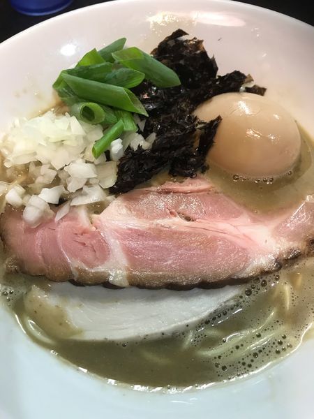 「味玉濃厚そば+和え玉」@麺処 晴の写真