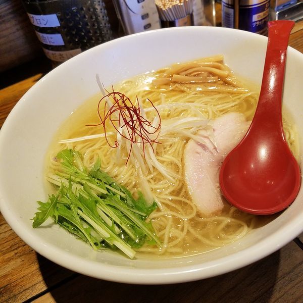 「香彩鶏だし塩らーめん(¥790)」@麺屋 翔 西新宿本店の写真