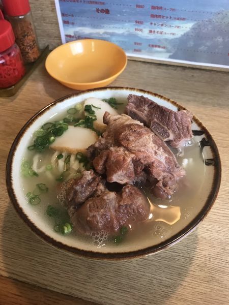 「ソーキそば（大）」@元祖 大東そばの写真