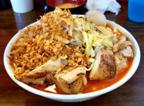 「辛いラーメン３００g」@龍麺 ふえ郎の写真