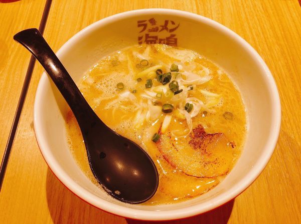 「魚介とんこつ」@ラーメン海鳴 名古屋驛麺通り店の写真